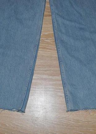 Голубые джинсы клеш inside leg collusion3 фото