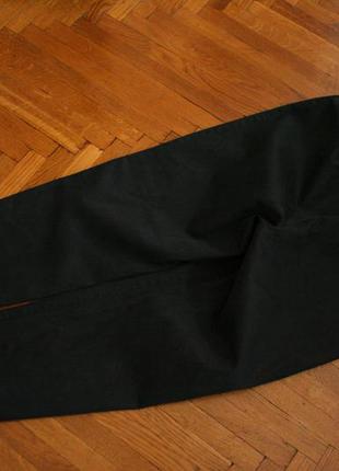 Классические черные брюки на завышенной посадке m&s3 фото