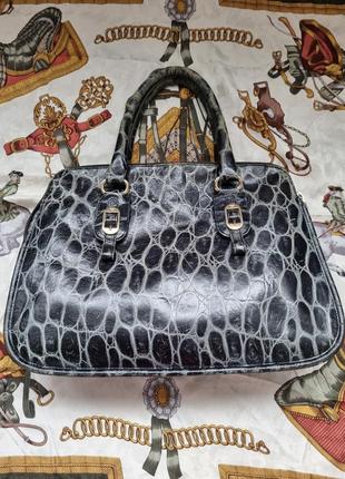 Сумка New armani, сумка emporio New armani, шкіряна сумка, сумка вінтаж New armani, вінтажна сумка