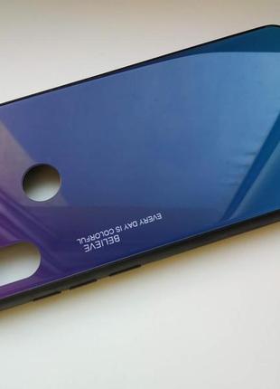 Чехол градієнт скляний для xiaomi redmi note 6 pro