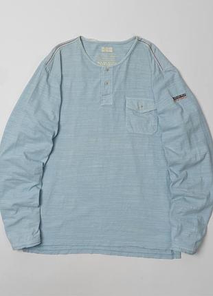 Napapijri vintage long sleeve чоловічий лонгслів
