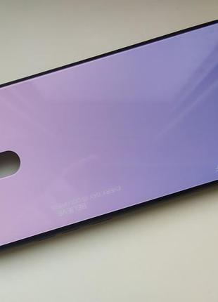 Чехол градиент стеклянный для xiaomi redmi  8a