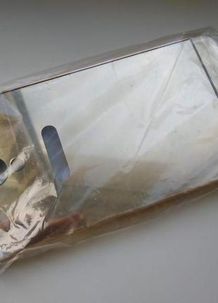 Чехол зеркальный, рамка алюминий, зеркало акрил для meizu m3 note (на чехле царапина)