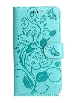 Чехол-книжка "роза"    для xiaomi 6 pro