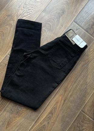 Черные прямые джинсы calvin klein, новые оригинал джинсы мом2 фото
