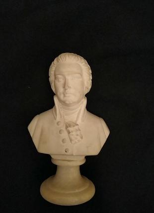 Статуетка вінтажний бюст моцарта5 фото