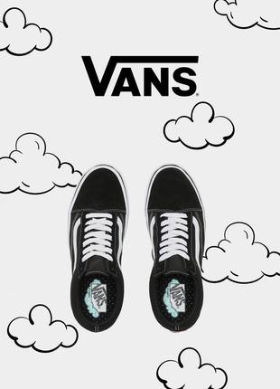 Женские кеды vans / оригинальные кеды черного цвета4 фото