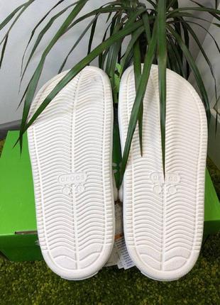 Crocs crocband court white крокс унісекс ,sks, чоловічі крокси, жіночі крокс крокбенд2 фото