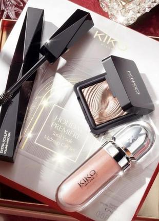 Набор подарочный kiko milano holiday première total look makeup gift set