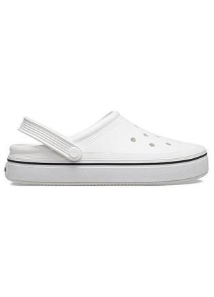 Crocs crocband court white крокс унісекс ,sks, чоловічі крокси, жіночі крокс крокбенд5 фото