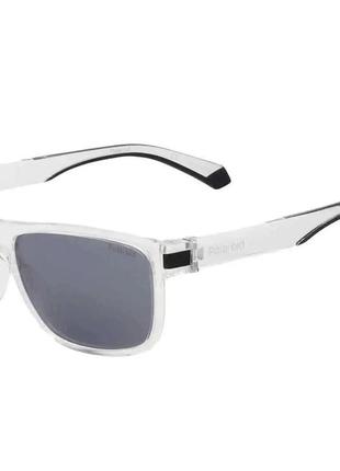 Очки солнцезащитные polaroid polarized square unisex ssunglasses, оригинал!8 фото