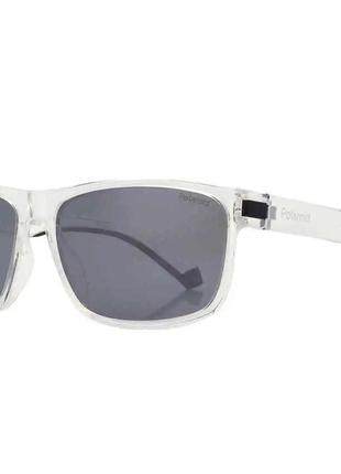 Очки солнцезащитные polaroid polarized square unisex ssunglasses, оригинал!6 фото