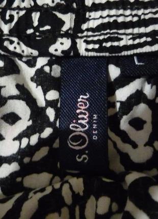 S.oliver, индонезия стильная юбка, юбочка, 100% вискоза denim, размер l9 фото