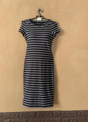 Платье облегающее коттон размер s atmosphere