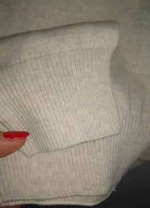 Кремовый шерстяной свитер 50% шерсти yamak туреченица3 фото