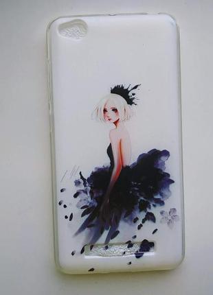 Чехол силиконовый для xiaomi redmi 4a