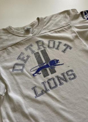 Винтажная футболка vintage detroit lions nfl champion tee2 фото