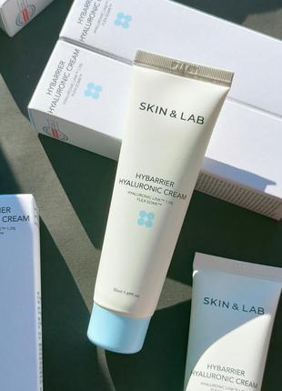 Легкий зволожуючий крем-гель skin&lab hybarrier hyaluronic cream 50 мл