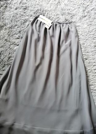 Легкая длинная юбка шифон лёгкая длинная юбка шифон3 фото