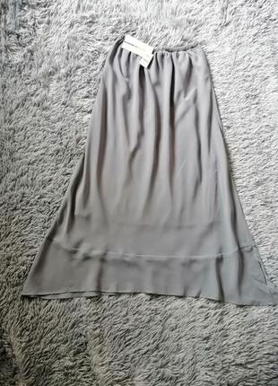 Легкая длинная юбка шифон лёгкая длинная юбка шифон4 фото