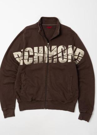 Richmond by john vintage zip hoodie мужское худи