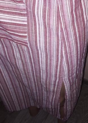 Оверсайз коттон платье в пол