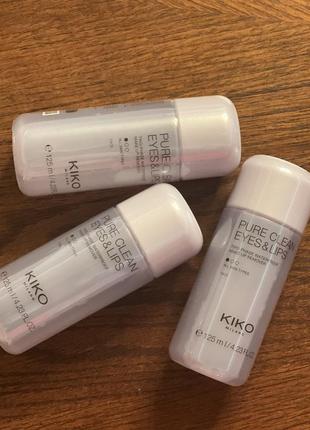 Kiko milano pure clean eyes & lips2 фото