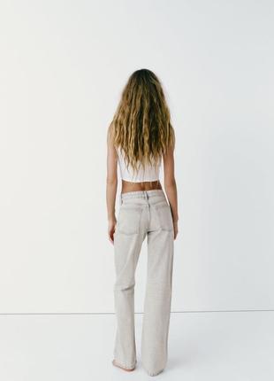 Джинси wide leg zara джинси труби zara5 фото