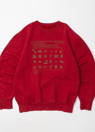 Maharishi mhl vintage sweatshirt чоловічий світшот