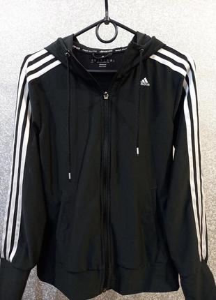 Спортивна кофта adidas, кофта adidas, кофта на замок adidas1 фото