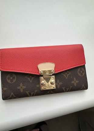 Женский кошелек кожа louis vuitton