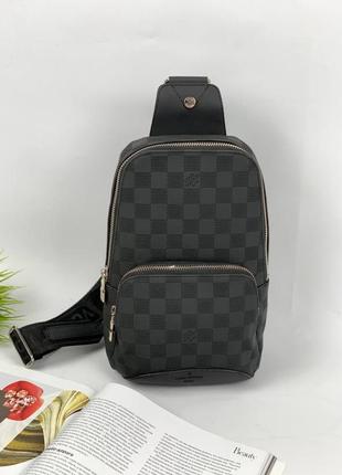 Сумка-слинг louis vuitton avenue sling damier infini s040