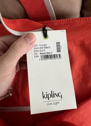 Жіноча сумка kipling era m rapid red c3 фото