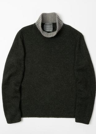 Etro vintage wool silk alpaca blend sweater мужской свитер