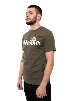 Футболка ellesse sl prado t-shirt khaki shc074052 фото