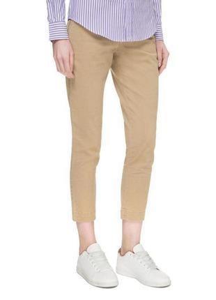 Практичные хлопковые джинсы скинни люксового американского бренда ralph lauren.