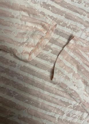 Женская полосатая кофта (реглан) george (джордж хлрр идеал оригинал бело-бежевая)6 фото