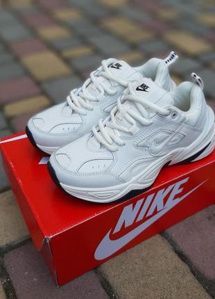 Жіночі кросівки nike m2k tekno beige найк бежевого кольору