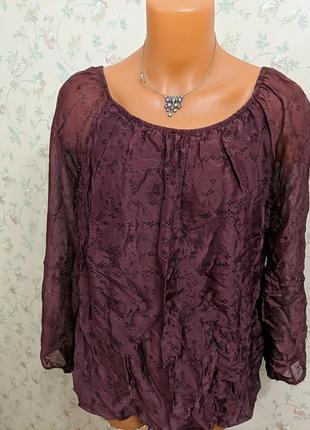 Блуза итальялия шелк
