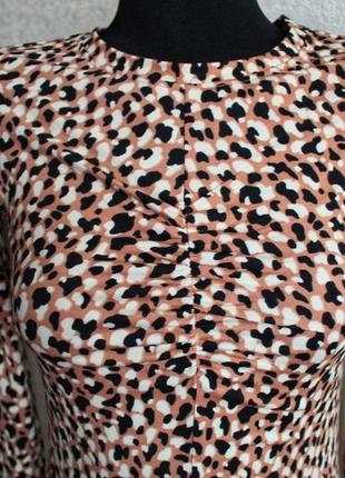 Леопардова сукня3 фото