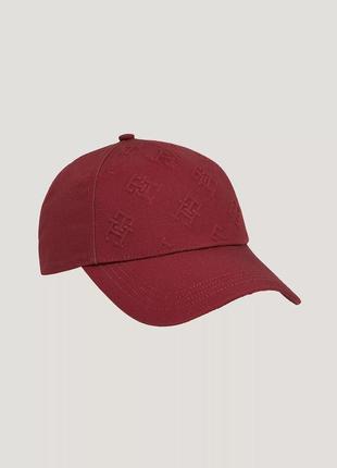 Новая кепка tommy hilfiger бейсболка (томми allover th logo cap) с америки1 фото