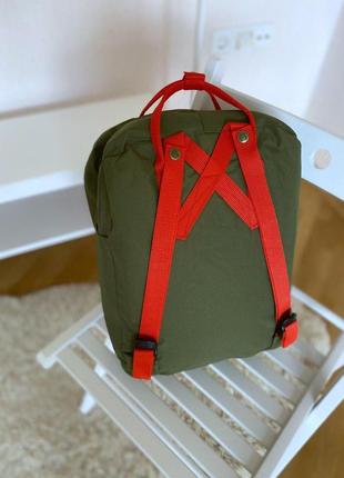 Рюкзак fjallraven kanken green купить фьялравен зеленый5 фото