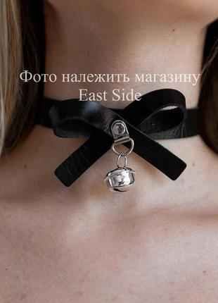 Чокер бантик (чорний)