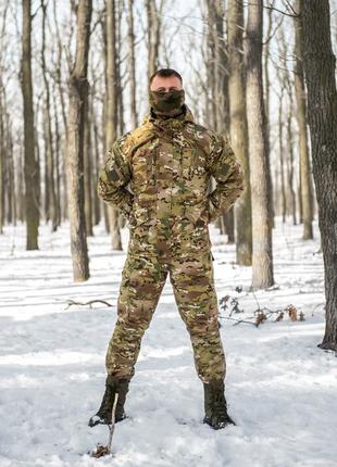 🔴 тактичний зимовий якісний чоловічий костюм гірка мультикам мужской воєнний теплий теплый зимний военный