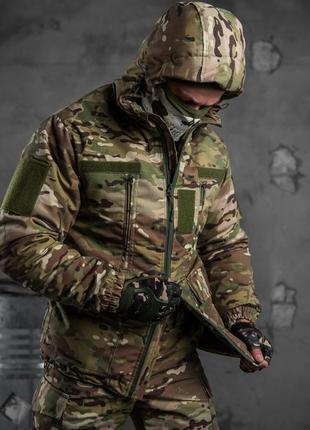 🔴 зимовий тактичний чоловічий костюм мультикам теплий мужской воєнний военный тактический5 фото
