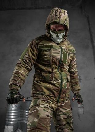 🔴 зимовий тактичний чоловічий костюм мультикам теплий мужской воєнний военный тактический2 фото