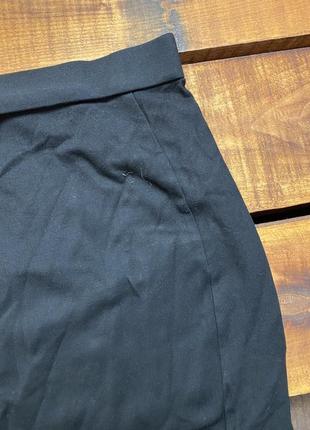 Детская юбка marks&spencer (маркс и спенсер 14-15 лет 158-164 см идеал оригинал черная)4 фото