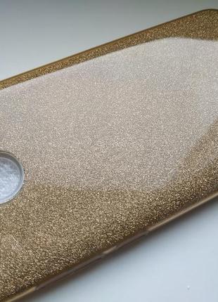 Чехол с блестками xiaomi redmi 4x