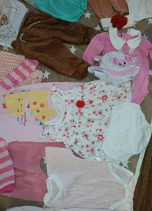 Набор одежды для девочки 6-9 месяцев7 фото