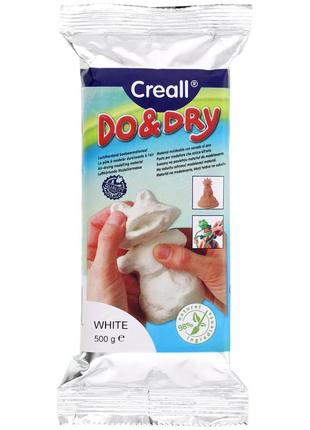 Глина для ліплення 500 грам біла do&dry creall